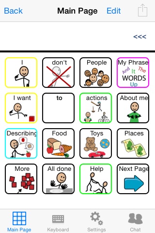 TalkTablet FR AAC/Speech for aphasie, autisme screenshot 2