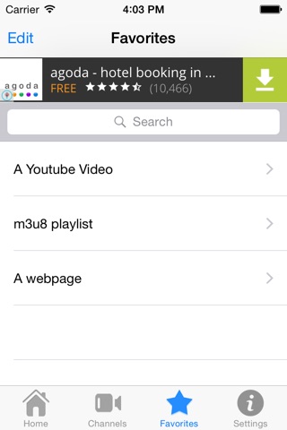 RSS Video Player screenshot 3