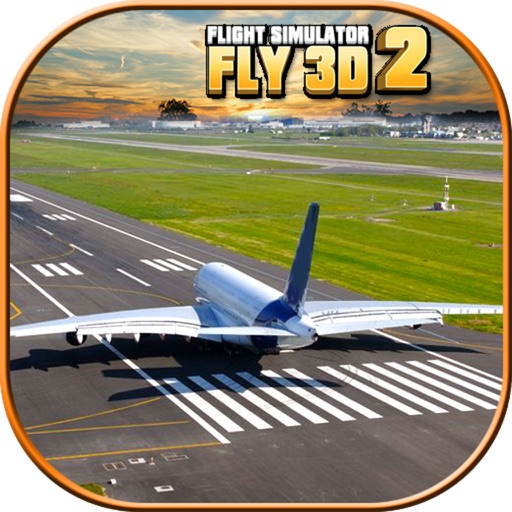 FLIGHT SIMULATOR FLY 3D 2 Icon