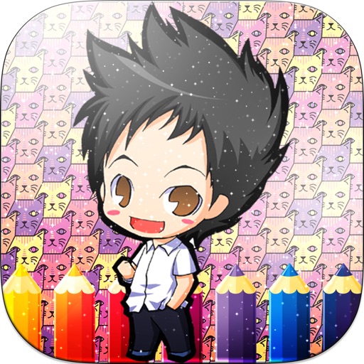 Anime Coloring Book - Paint Draw Anime Cartoon by Chim Phumphuk