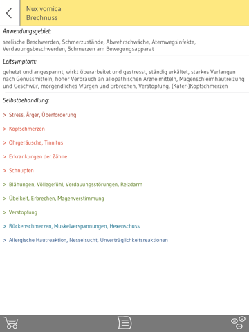Screenshot #6 pour Homöopathie - Globuli für über 350 Beschwerden