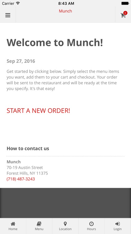 Munch Online Ordering