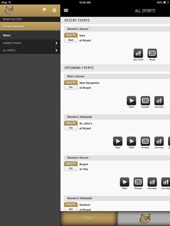 Screenshot #5 pour Bryant Bulldogs