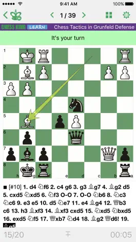 Game screenshot Chess Tactics. Grunfeld Def. mod apk