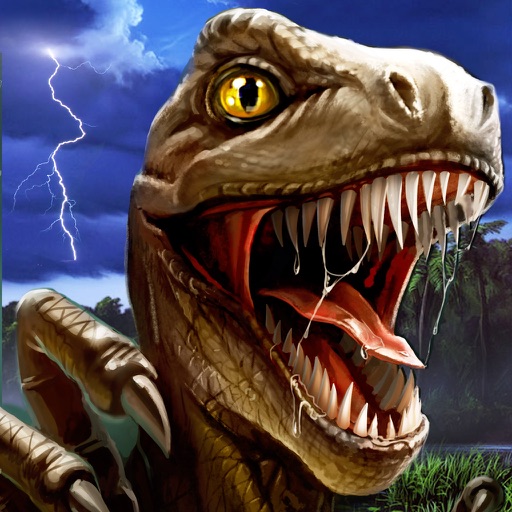 T-Rex Hunting Season 2016:Dino Hunter Survival Mission in Jurassic Island Icon