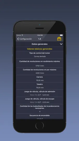 Captura de pantalla de TechApp Para Ford en iPhone 4