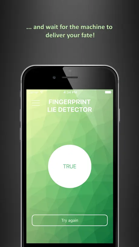 Fingerprint Lie Detector Prank