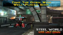 Game screenshot Steel World War Melt Down : Ultimate Robots Fighting hack
