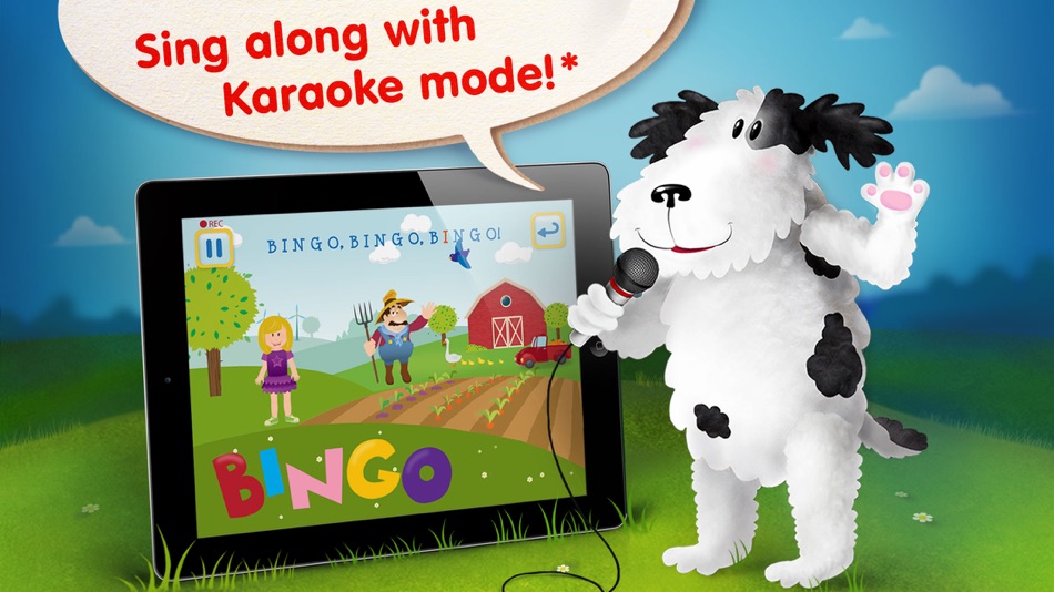 #3. ABC Bingo Song for Kids: learn alphabet and phonics with karaoke nursery rhymes (iOS) Podle: Kids Academy Co apps: Preschool & Kindergarten Learning Kids Games, Educational Books, Free Songs