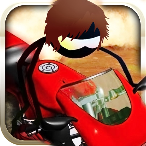 Stick-man Motocross Pro- Stunt Biker Rivals iOS App