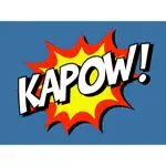 Ka-Pow! Comic Sound Effect Bubbles App Cancel