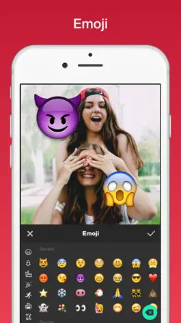 Game screenshot Photo Editor for Instagram No Crop, Emoji & Blur apk