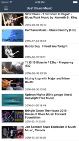 Blues Music Free - Radio, Blues Songs & Festival News screenshot