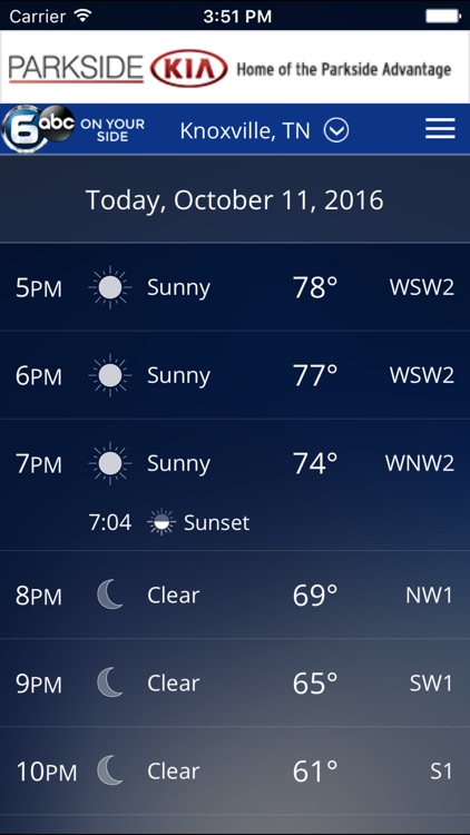 Knoxville Wx - weather from WATE 6 On Your Side screenshot-4