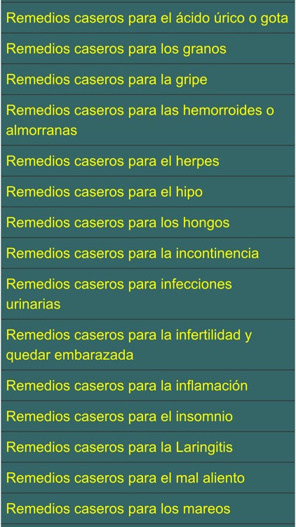 Spanish Home Remedies