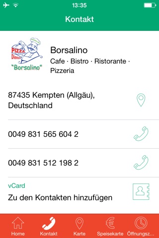 Pizza Borsalino Kempten screenshot 2