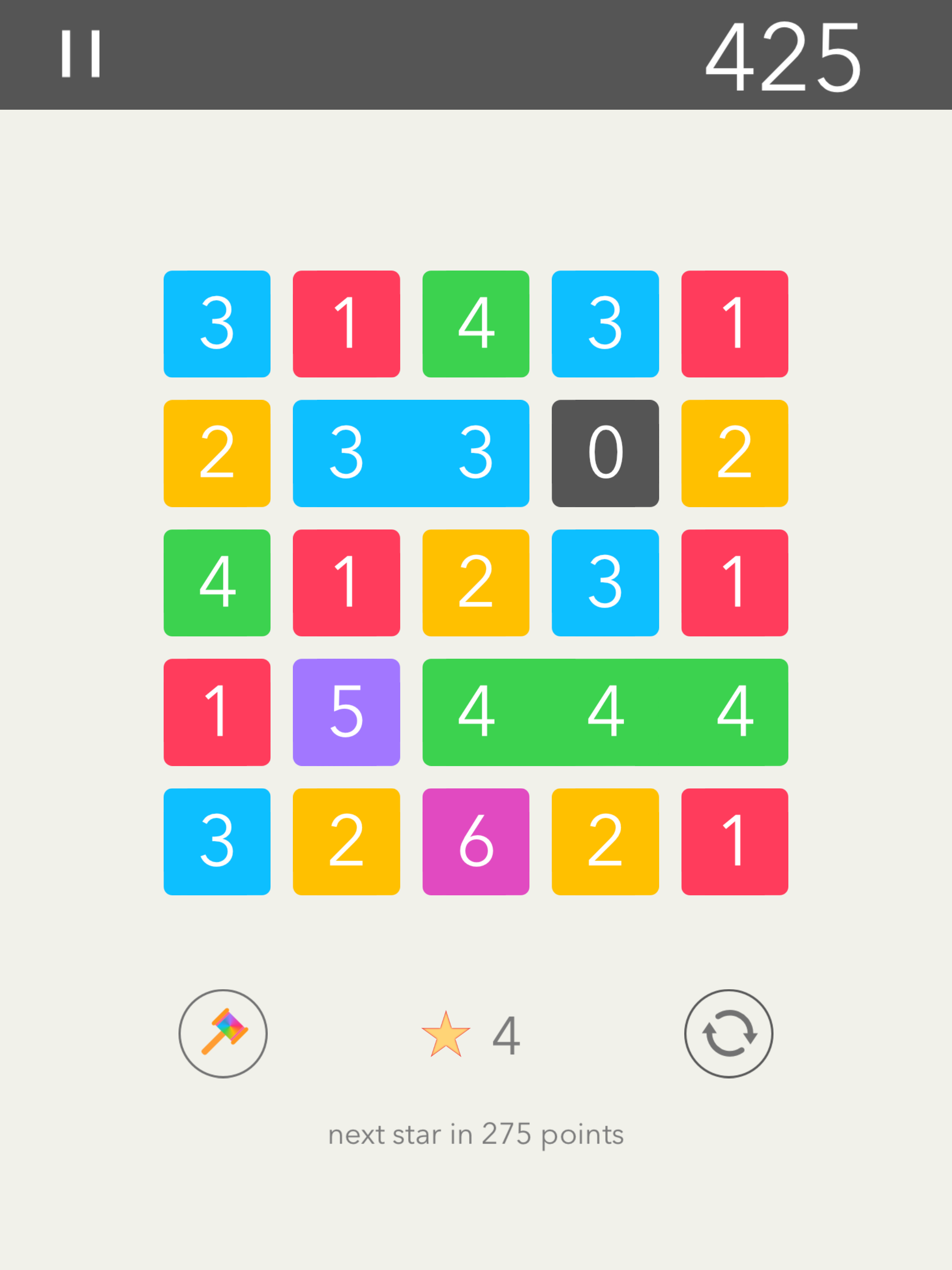 Two 9s - merge numbers puzzle screenshot 7