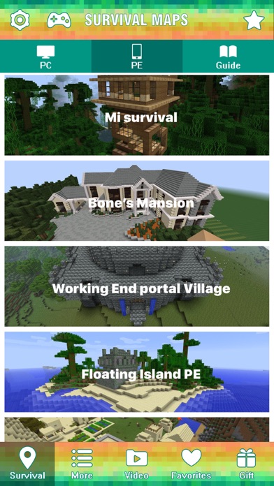 Survival Maps Guide for Minecraft Pocket Editionのおすすめ画像1