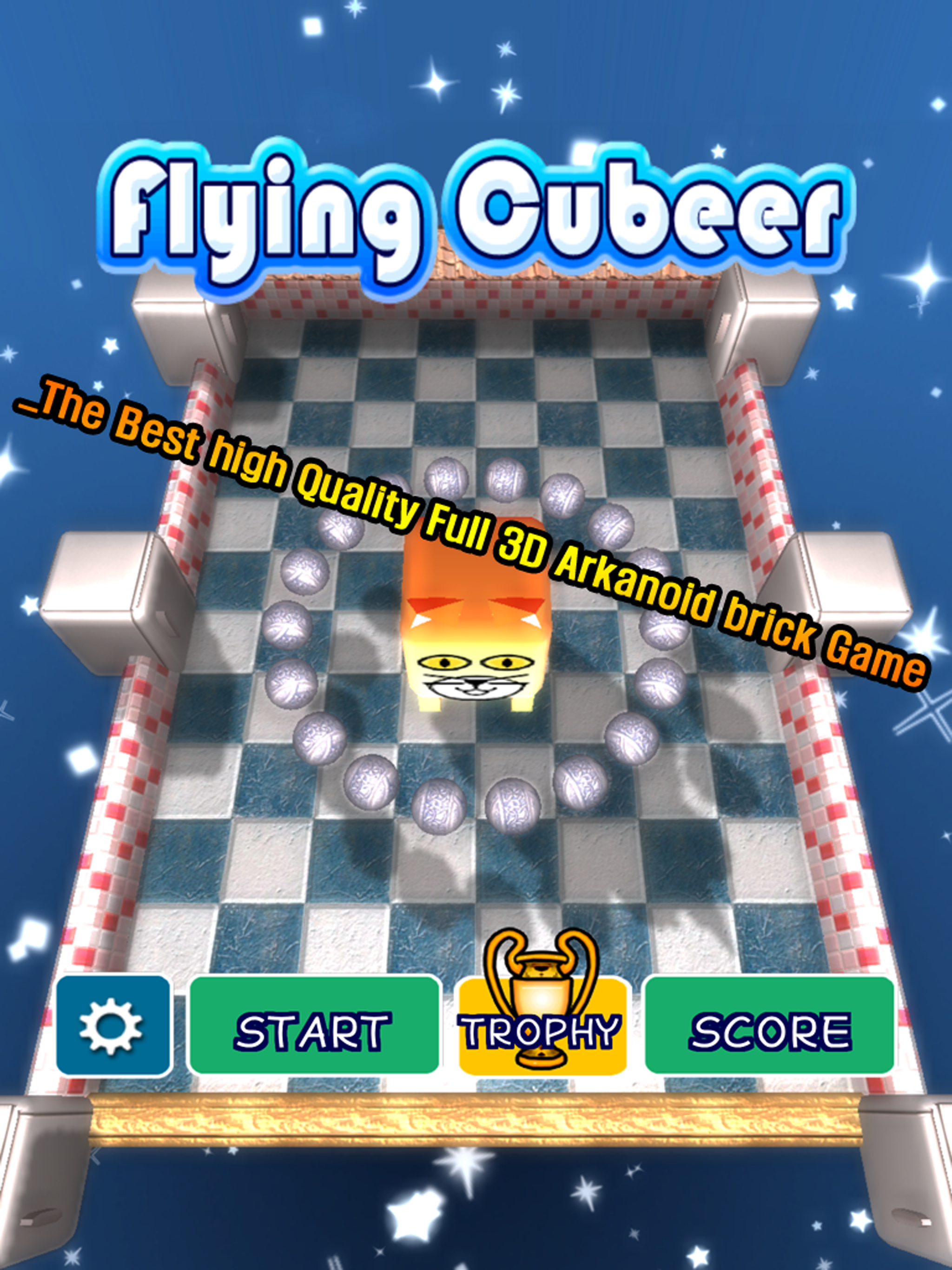 Flying Cubeer - U2 Brick Breaker 3D screenshot 8
