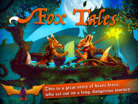 Fox Tales - Story Book for Kids iPad app afbeelding 1