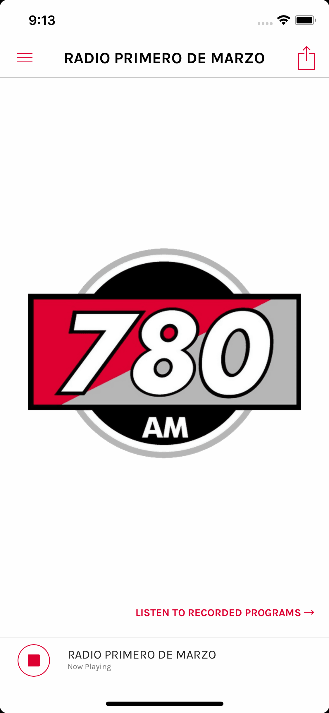 La 780 AM