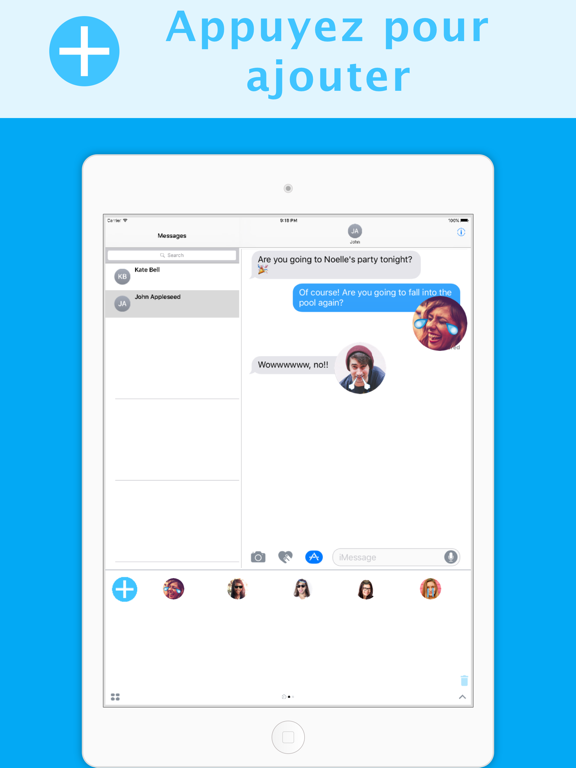 Screenshot #6 pour Emoji Kit - Stickers personnalisés pour iMessage