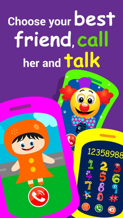 Girl's phone, Toy for little princess Screenshot