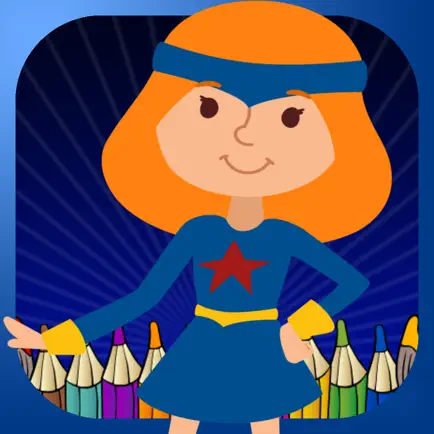 Super Power Girls Mom&Dad Family coloring book fun starter game Cheats