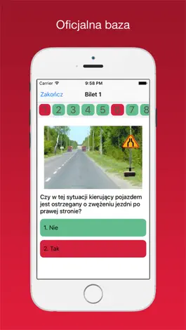 Game screenshot Testy na prawo jazdy 2017 Free apk