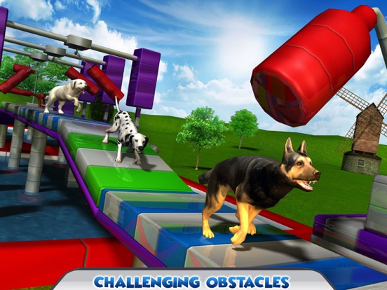 Stunt Dog Simulator 3D iPad screenshot 1 - Games app