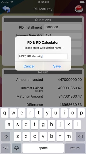 Fixed Deposit (FD) and Recuring Deposit (RD) Interest Calcul(圖4)-速報App