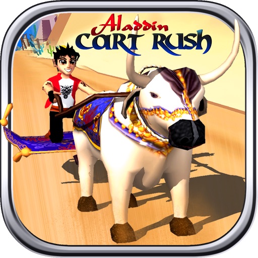 Aladdin Cart Rush 3D - Fun Racing Game for Kids icon