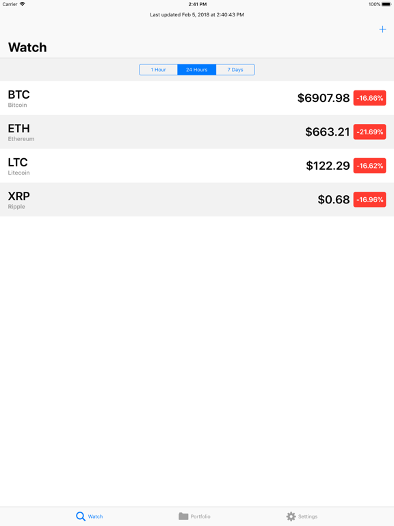 Cryptfolio - Bitcoin/Altcoinのおすすめ画像1