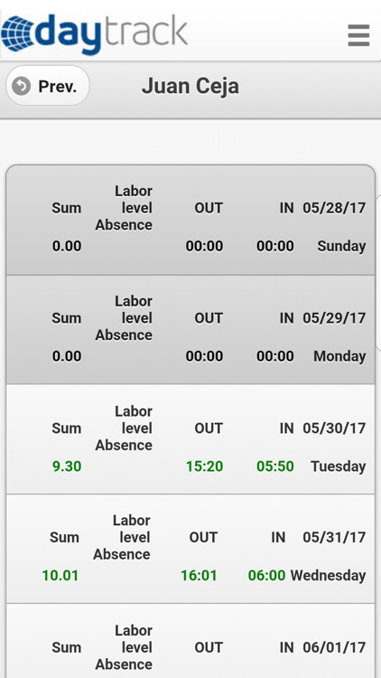 Synel DayTrack screenshot-3