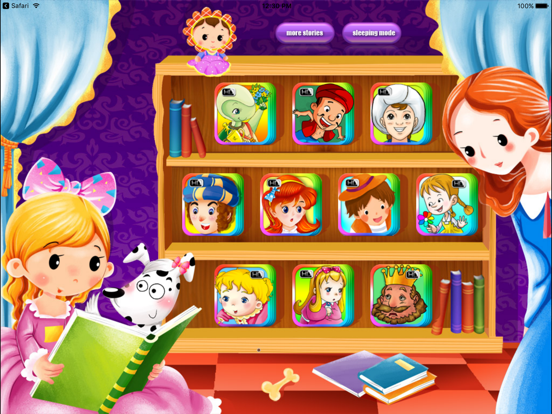 Screenshot #4 pour 10 Books Classic Bedtime Fairy Tales iBigToy