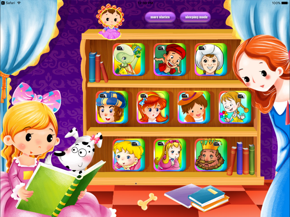10 Books Classic Bedtime Fairy Tales iBigToy - 15.7 - (iOS)