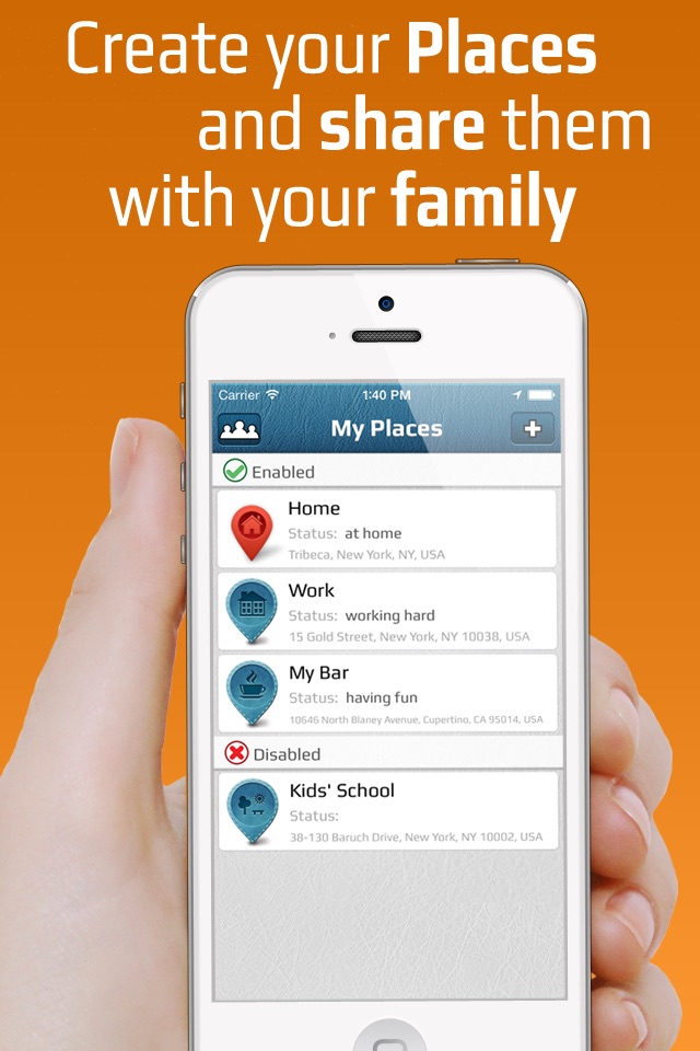 KinKin - Family Locator screenshot 2