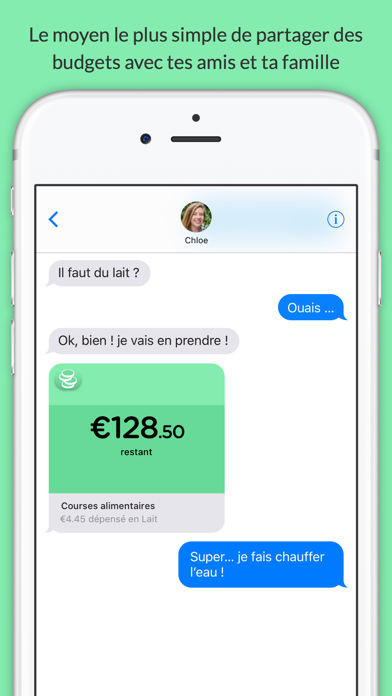 Screenshot #1 pour Pennies Mini - Partagez vos budgets avec vos amis