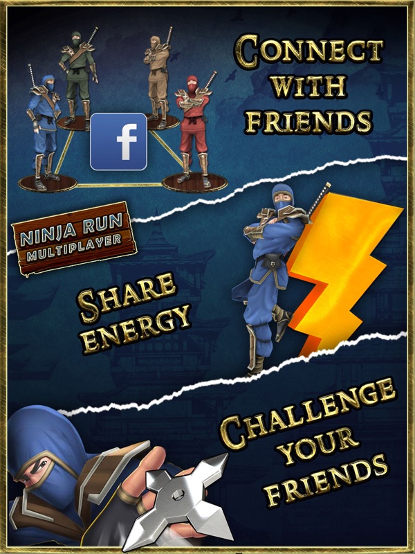 Ninja Run Multiplayer: Real Fun Racing Games 2 screenshot 8