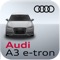 Audi connect services specially developed for the e-tron that enable the user to call up specific information and manage individual functions via smartphone and web portal