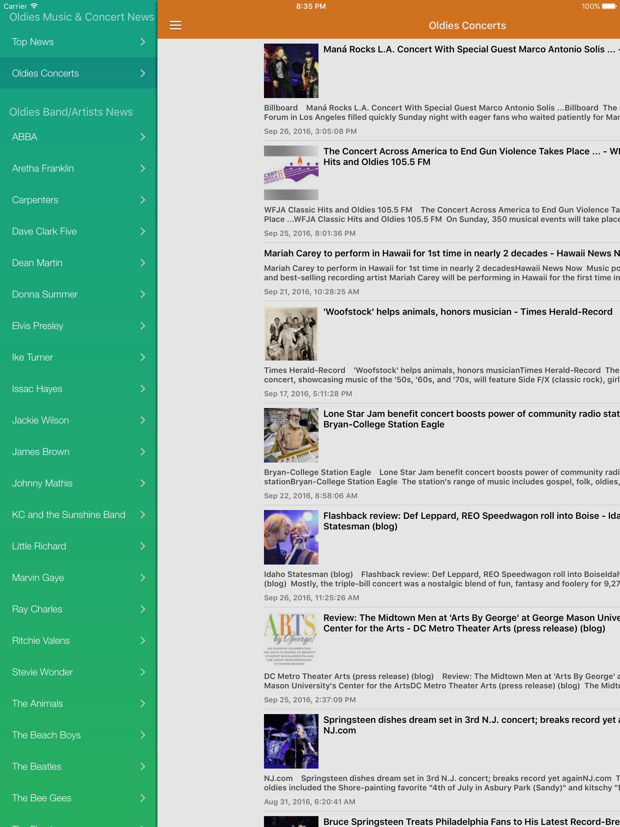 Oldies Music & Old Songs Free - 50s 60s 70s Radio screenshot 9