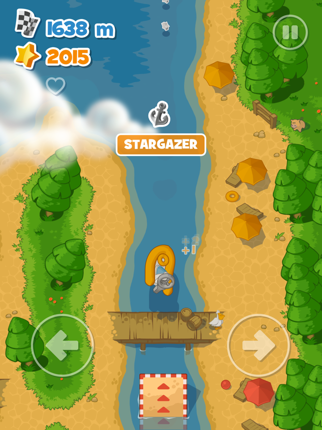 ‎Little Boat River Rush Screenshot