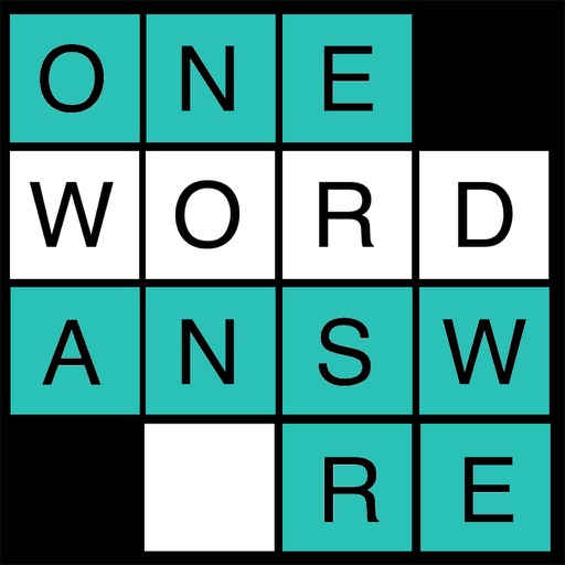 One Word Answer Icon