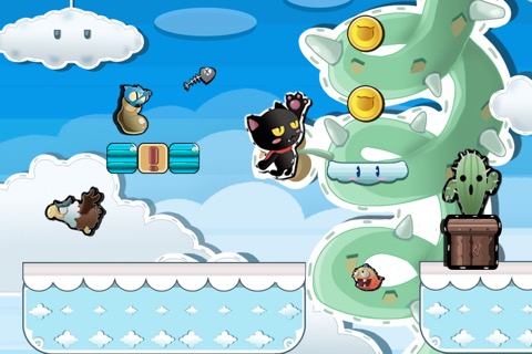 Super Cartoon Cat : jump bros for free gamesのおすすめ画像2
