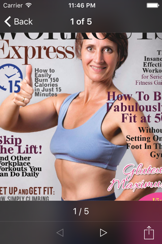Women’s Workout Express Magazine screenshot 2