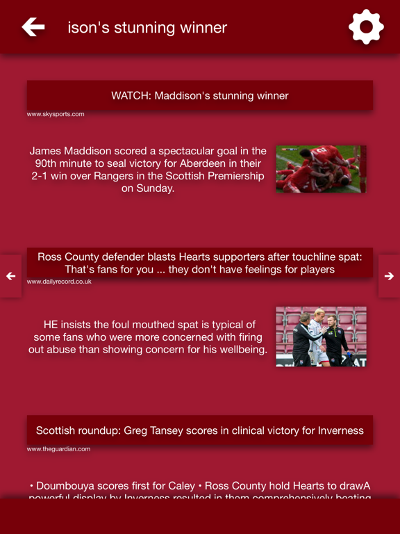 Screenshot #6 pour All The News - Heart of Midlothian FC Edition