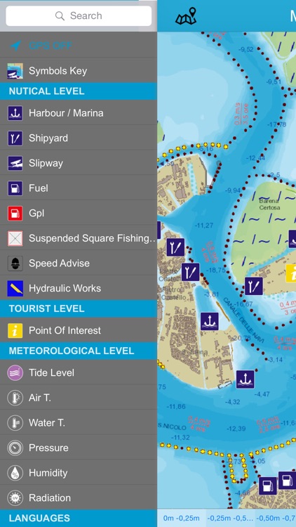 Venice lagoon chart Lite