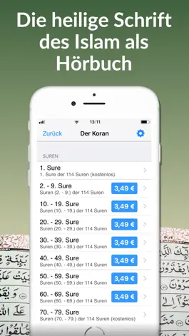 Game screenshot Der Koran - Hörbuch Edition apk
