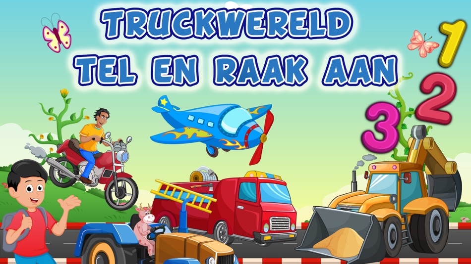 Dutch Trucks World- Learning Counting for Little Kids FREE - 1.5 - (iOS)