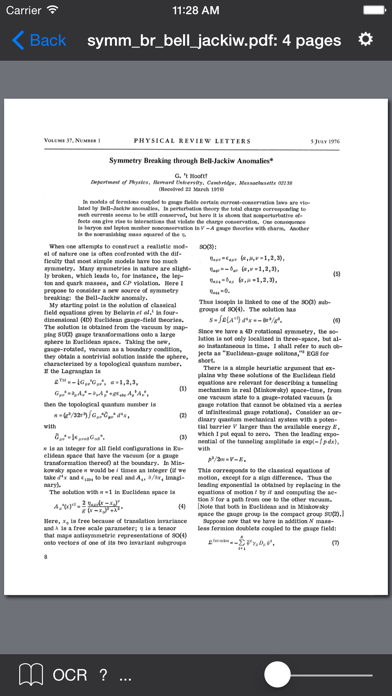 Screenshot #1 pour DjVu Reader